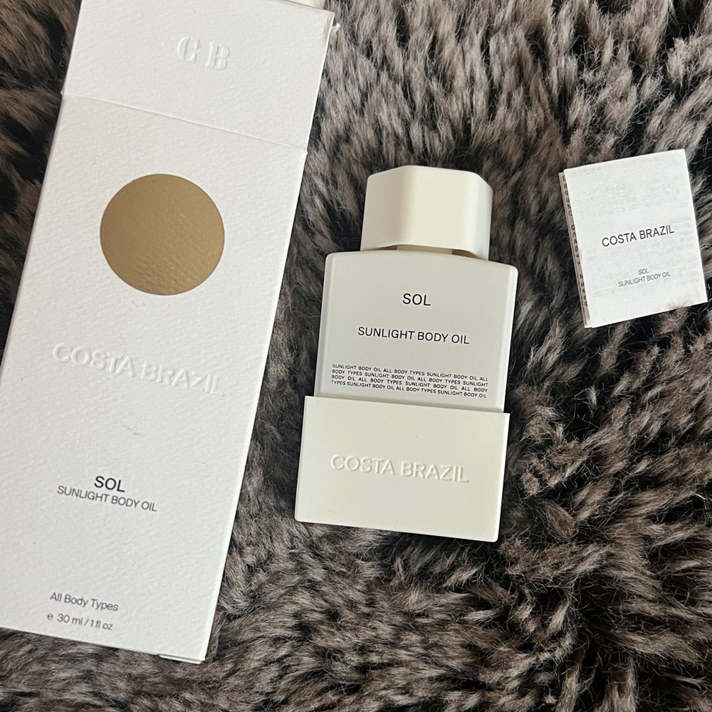 NEW Costa Brazil Sol Sunlight Body Oil 1.0 floz / 30 ml
